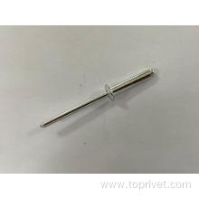 Aluminium/Aluminium dome head open end blind rivets